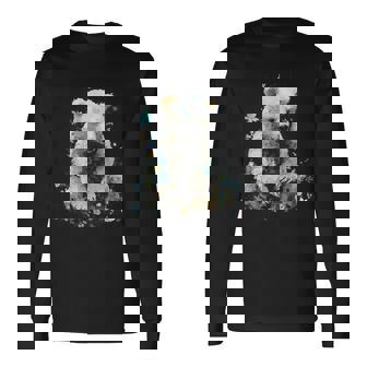 シロクマ 動物 モチーフ 作品 シロクマ 長袖Tシャツ - Kawaiitshirt