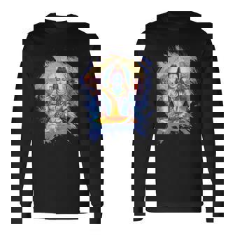 シヴァ ヒンズー教の神 長袖Tシャツ - Kawaiitshirt