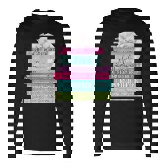 ジェーンオースティン 本 スタック おもしろ文学 長袖Tシャツ - Kawaiitshirt