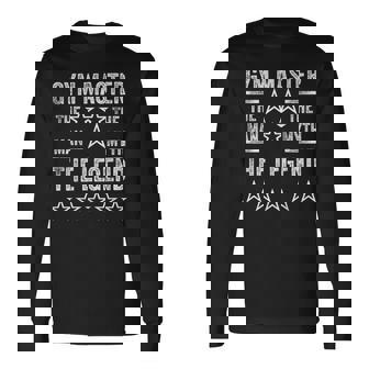 ジムマスターザマンザミスザレジェンド 長袖Tシャツ - Kawaiitshirt