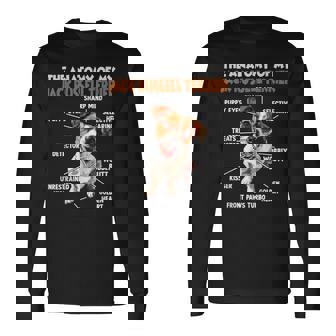 ジャック・ラッセル・テリア犬の飼い主 T Walk Dogs 長袖Tシャツ - Kawaiitshirt