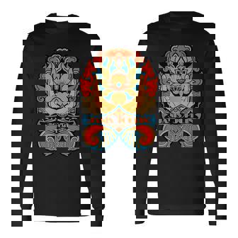 ジャニス・ジョプリン パールアールヌーボー 蓮の花 長袖Tシャツ - Kawaiitshirt