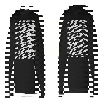 ジャングル ゼブラ柄 ゼブラ コスチューム カーニバル イリュージョン ゼブラ 長袖Tシャツ - Kawaiitshirt