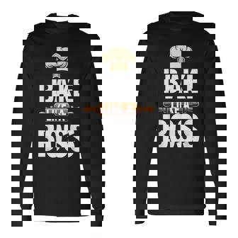 ジュニアベーキング競技者 ヤングシェフ ベーキングコンペティションチャンピオン 長袖Tシャツ - Kawaiitshirt