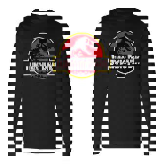 ジュラシックパークのロゴ 公式ライセンス商品。 長袖Tシャツ - Kawaiitshirt