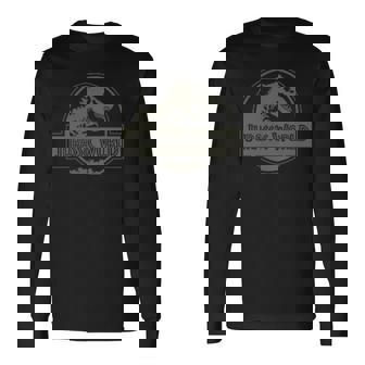 ジュラシック・パーク国立公園 トラック 公式ライセンス商品。 長袖Tシャツ - Kawaiitshirt
