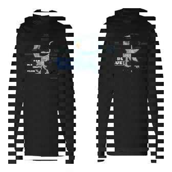 ジュラシック・ワールド Blueize 長袖Tシャツ - Kawaiitshirt