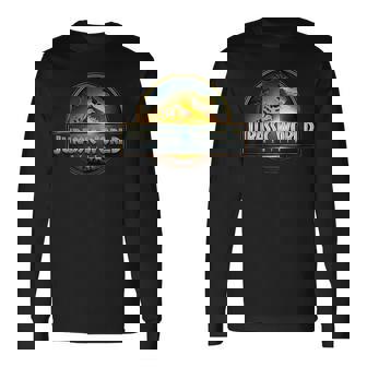 ジュラシック・ワールド リバース ムービーロゴ 長袖Tシャツ - Kawaiitshirt