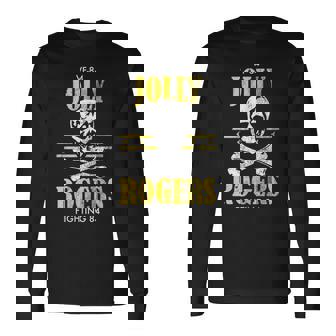 ジョリー・ロジャースf-84 苦難 長袖Tシャツ - Kawaiitshirt