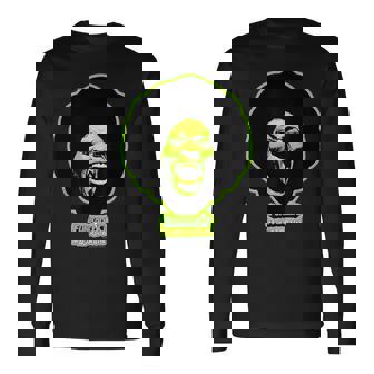 ジョージ・クリントン・ファンカデリック・グリーン・マゴット・ブレイン 長袖Tシャツ - Kawaiitshirt