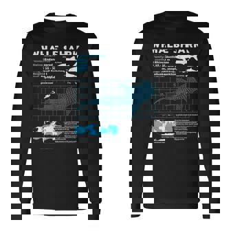 ジンベイザメ情報ページ 長袖Tシャツ - Kawaiitshirt