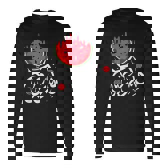 スイカ パレスチナ スイカ パレスチナコレクション 長袖Tシャツ - Kawaiitshirt