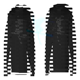 スキー フリースタイル 子供用 スタントスキー 男の子 男性 スキーヤー 長袖Tシャツ - Kawaiitshirt