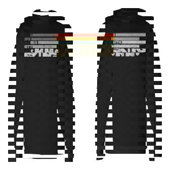 スキースノースキーヤーとレトロなスノウスキーで人生はより良い。 長袖Tシャツ - Kawaiitshirt