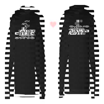 スクワットが大好き 長袖Tシャツ - Kawaiitshirt