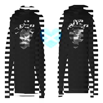 スコットランドのヴィンテージ国旗 スコットランドtシャツ メンズ レディース 長袖Tシャツ - Kawaiitshirt