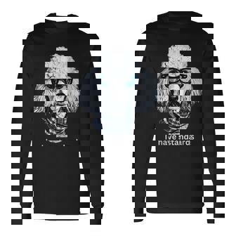 スタンダードプードル愛好家、I Havetandards、面白いプードルデザイン。 長袖Tシャツ - Kawaiitshirt