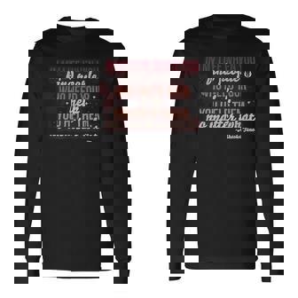 スターウォーズ アソーカ タノ 引用句 シルエット付き 長袖Tシャツ - Kawaiitshirt