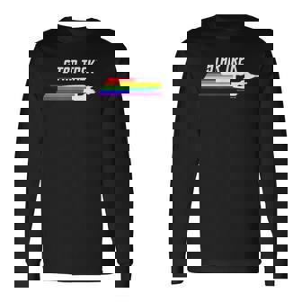 スタートレック オリジナルシリーズ プライド エンタープライズ 長袖Tシャツ - Kawaiitshirt