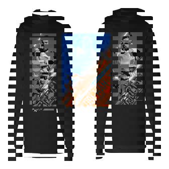 スター・ウォーズ シスの復讐 オビワン ケノービ セイバー スプリット 長袖Tシャツ - Kawaiitshirt