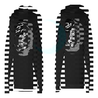 ステラ Xlm ムーンマイナー 暗号宇宙人 暗号通貨 長袖Tシャツ - Kawaiitshirt