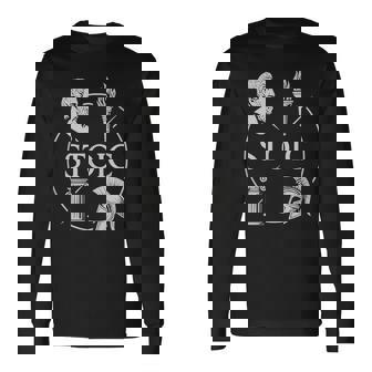 ストイックな美徳 – 知恵の勇気 正義 自己習得のシンボル 長袖Tシャツ - Kawaiitshirt