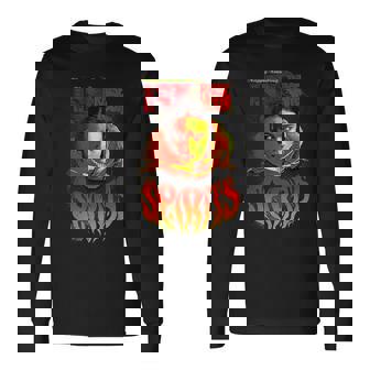 ストレンジャー・シングス 80年代 ハロウィン コミック スリル 魂を上げる 長袖Tシャツ - Kawaiitshirt