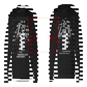 ストレンジャー・シングス クラシック ホラー サイキックパワー イレブン アイコン 長袖Tシャツ - Kawaiitshirt