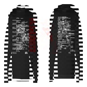 ストレンジャー・シングス デモゴルゴン プロフィール 解剖学 ファン記念品 長袖Tシャツ - Kawaiitshirt