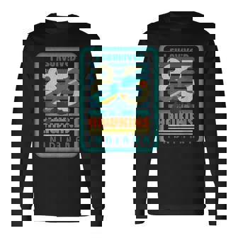 ストレンジャー・シングス ビンテージ デモゴルゴン ポスター ホーキンス インディアナ 85 長袖Tシャツ - Kawaiitshirt