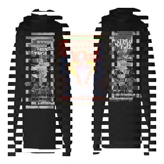 ストレンジャー・シングス リミックス 80年代レトロコミックアート ホーキンズへようこそ 長袖Tシャツ - Kawaiitshirt