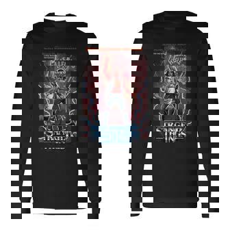 ストレンジャー・シングス リミックス エディ・ヘルファイア クラブ アートポスター 長袖Tシャツ - Kawaiitshirt