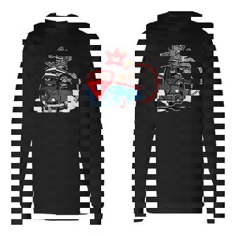 ストレンジャー・シングス・コード・レッド・ロード・トリップ・デモゴルゴン・アート 長袖Tシャツ - Kawaiitshirt