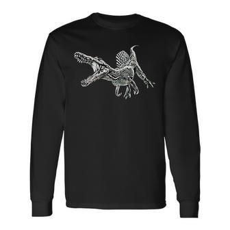 スピノサウルス 恐竜 ディノサワ 肉食恐竜 長袖Tシャツ - Kawaiitshirt