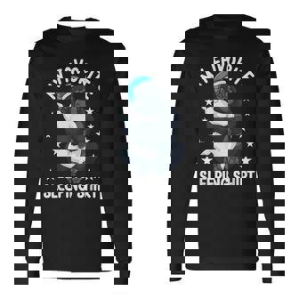 スリープシャツ ゴリラパジャマ モーニンググランピー用 長袖Tシャツ - Kawaiitshirt