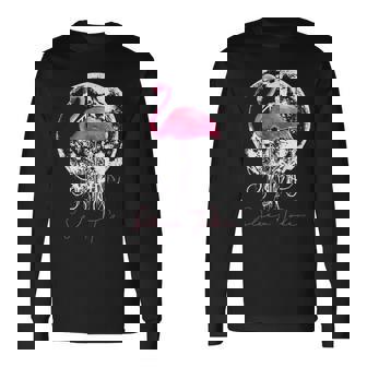 スリープトークンフラミンゴバイブス 長袖Tシャツ - Kawaiitshirt