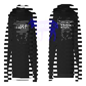 スロートヤギ 長袖Tシャツ - Kawaiitshirt