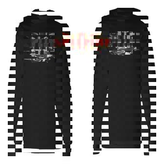 スーパーマリン スピットファイア 第二次世界大戦 戦闘機 ユニオンジャック 長袖Tシャツ - Kawaiitshirt