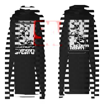 スーパーモトスーパーモタードエンデューロモトクロス 長袖Tシャツ - Kawaiitshirt