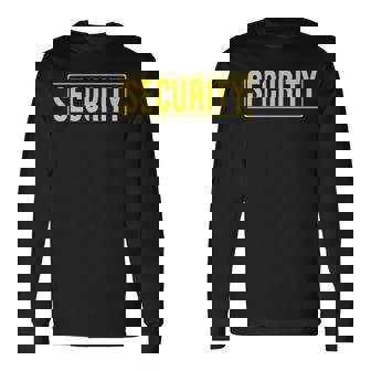 セキュリティ イベント スタッフ紛失防止ガード 保護 長袖Tシャツ - Kawaiitshirt