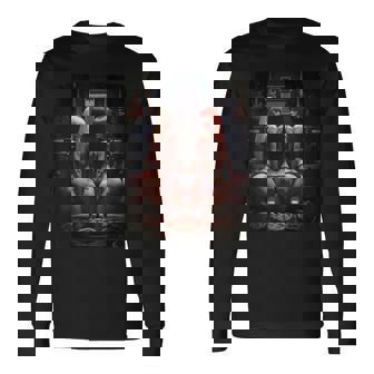 セクシーガールグラフィックtシャツ ホットガールズ&ギター 2 グランジ 長袖Tシャツ - Kawaiitshirt