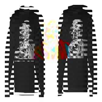 セネカ 若い表現主義 長袖Tシャツ - Kawaiitshirt