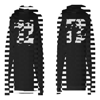 セブンティツー ナンバー 72 ナンバー 長袖Tシャツ - Kawaiitshirt
