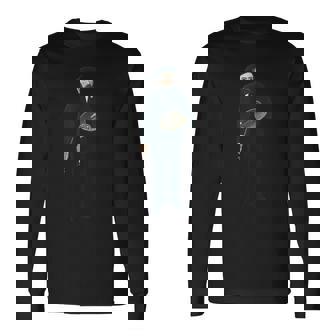 セルフポートレート アンリ・ルソー作 リール・サン・ルイス 1890 長袖Tシャツ - Kawaiitshirt