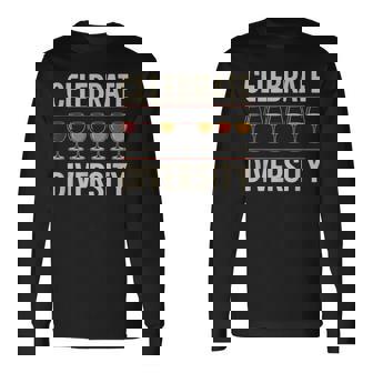 セレブレート・ダイバーシティ・ソムリエ 長袖Tシャツ - Kawaiitshirt