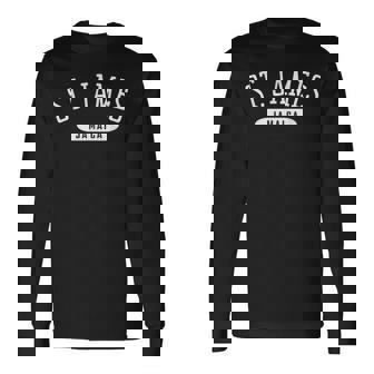 セントジェームス シャツ カレッジスタイル セントジェームズ ジャマイカ 長袖Tシャツ - Kawaiitshirt