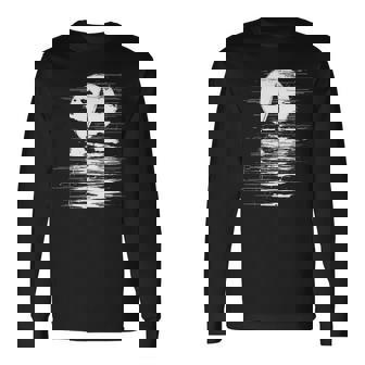 セーリングスケッチ キャプテンヨット 長袖Tシャツ - Kawaiitshirt