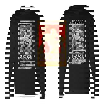 ソビエトヴィンテージソ連cccpロシア、レトロロボットアクアレルギフト 長袖Tシャツ - Kawaiitshirt