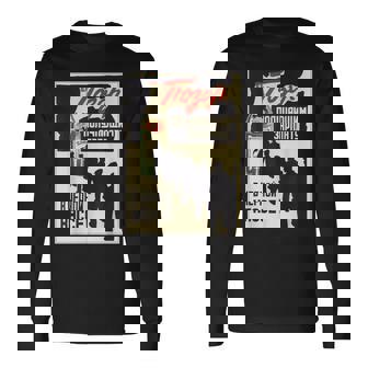 ソビエト連邦 プロパガンダポスター 未報告雇用 長袖Tシャツ - Kawaiitshirt