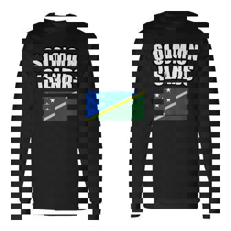 ソロモン諸島 長袖Tシャツ - Kawaiitshirt